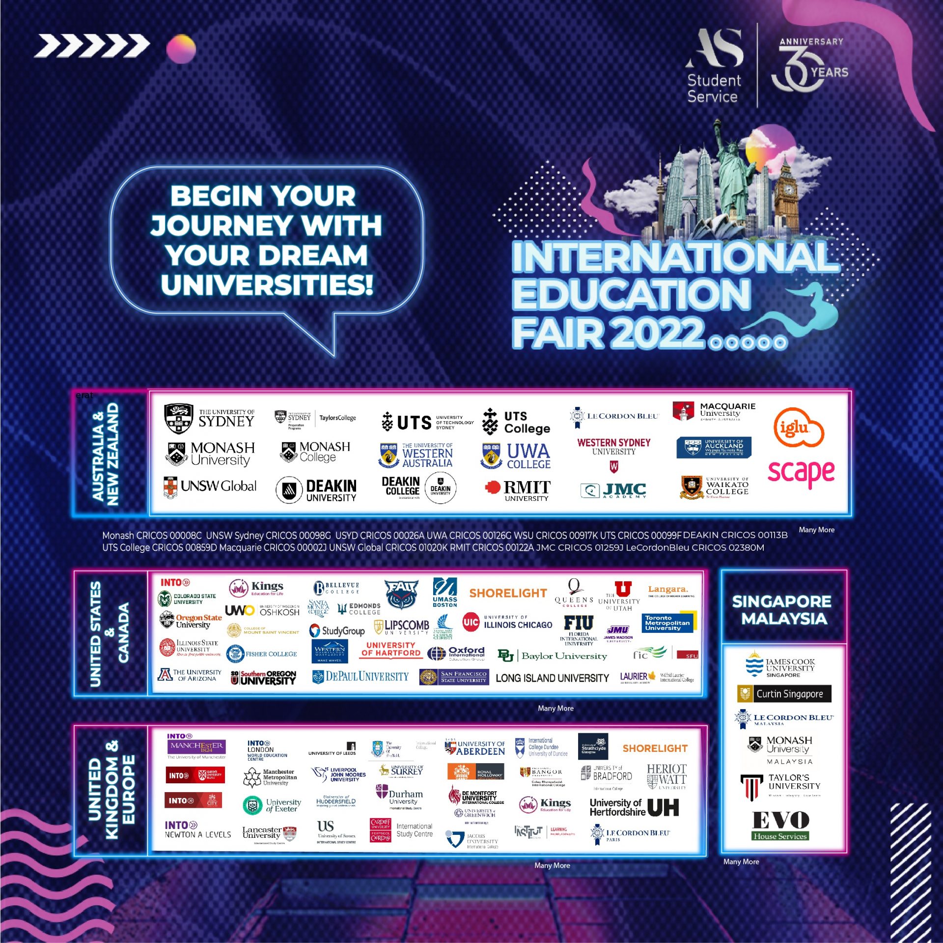 ASJKT – INTERNATIONAL EDUCATION FAIR 2022 – AS Student Service